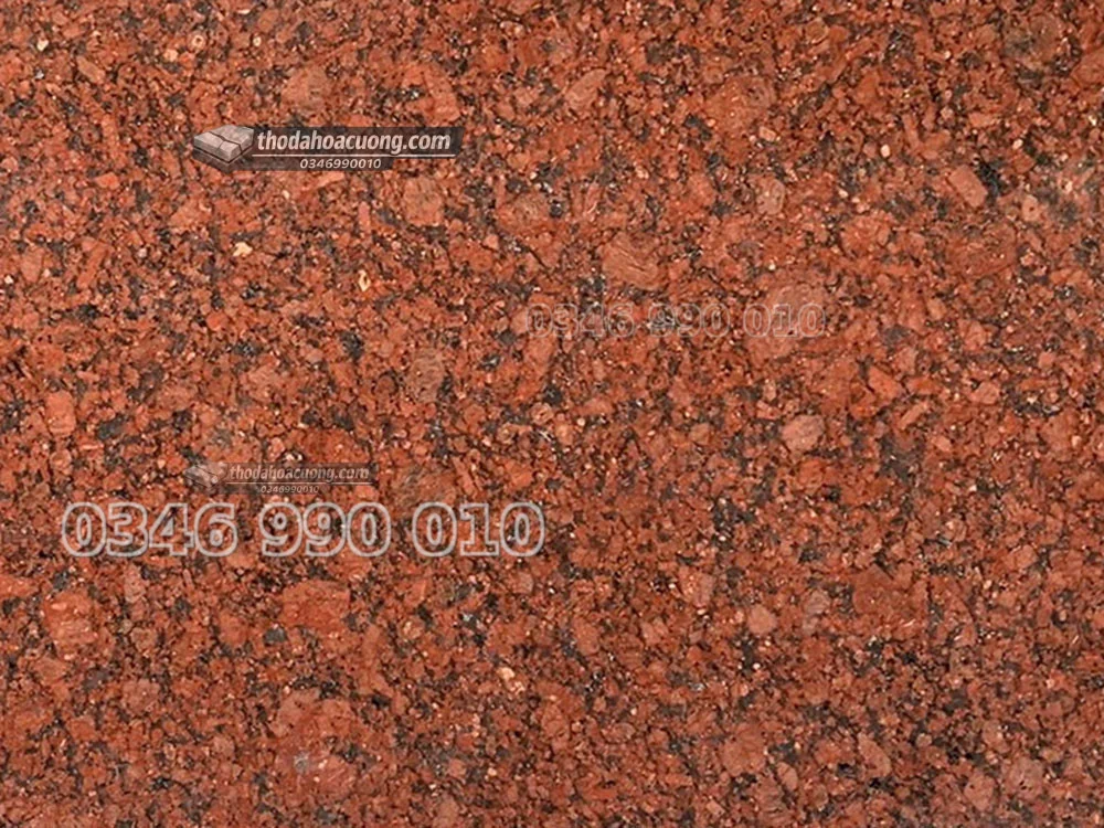 SP018-GR-DO-main Đá Granite Đỏ Ấn Độ Màu Đỏ