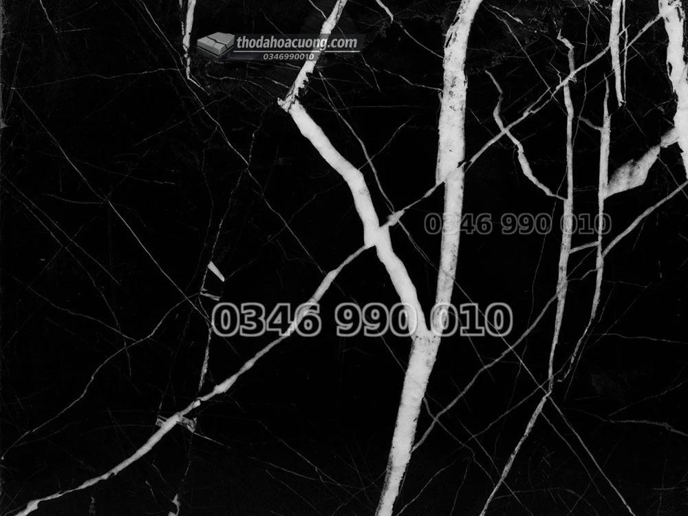 SP058-MA-DE-main Đá Marble Đen Tia Chớp Màu Đen