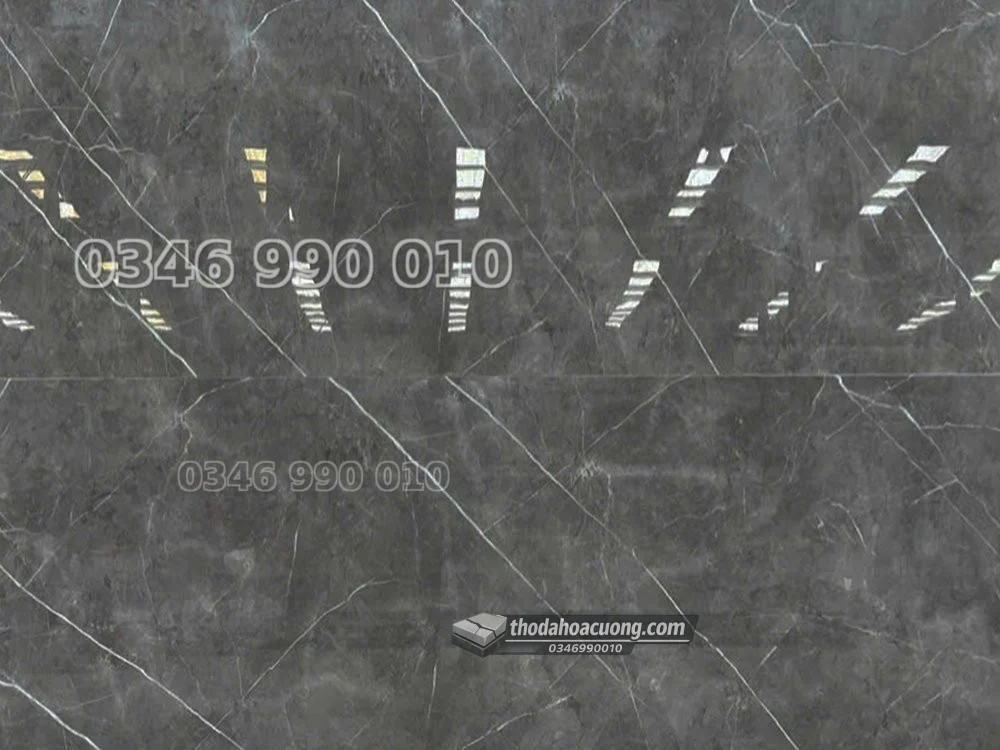 NK025-NK-XM-main Đá Nung Kết Grey Marquina Màu Xám