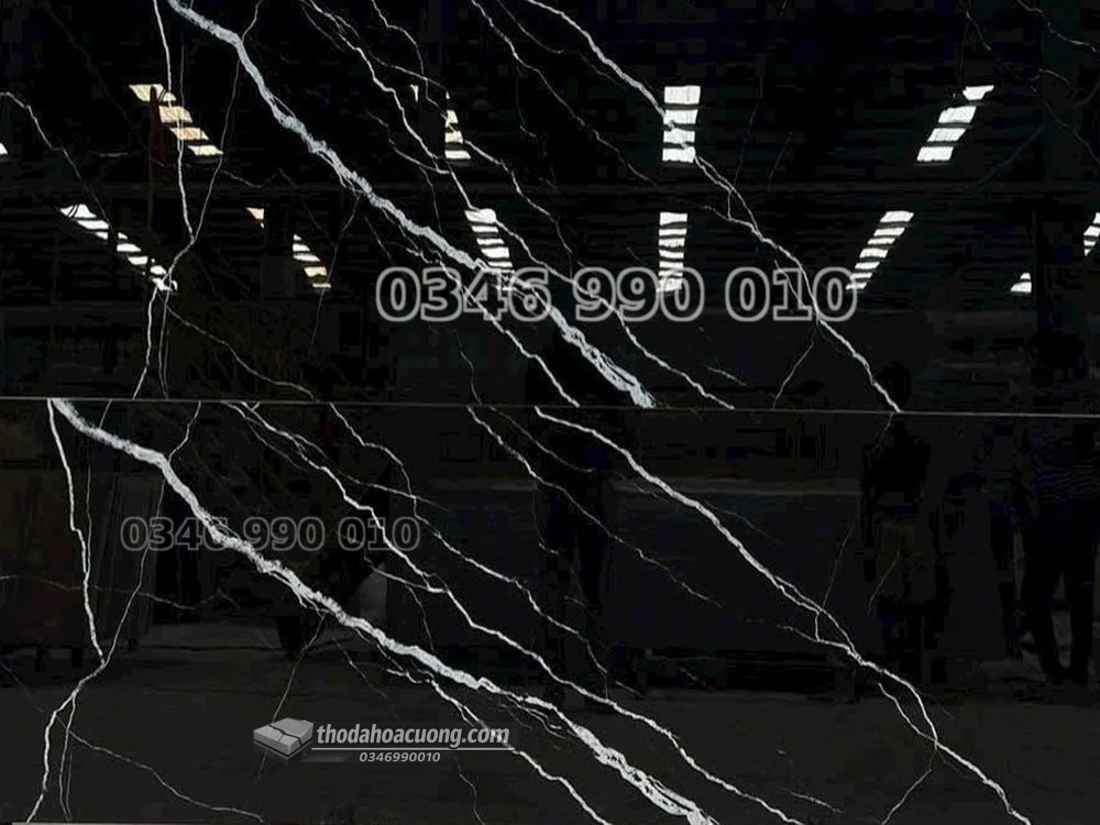 NK028-NK-DE-main Đá Nung Kết Marquina Nero Màu Đen