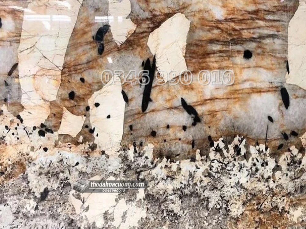 SP106-GR-TR-main Đá Granite Pandora Màu Trắng