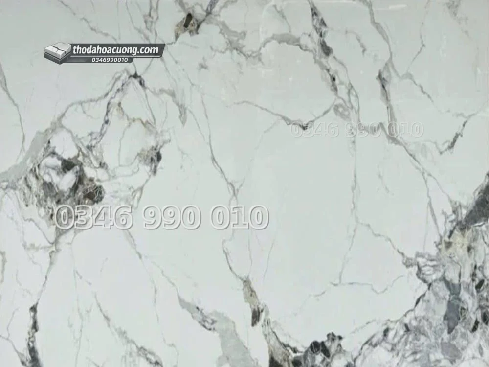 KL005-NK-TR-main Đá Nung Kết Arabescatto Màu Trắng