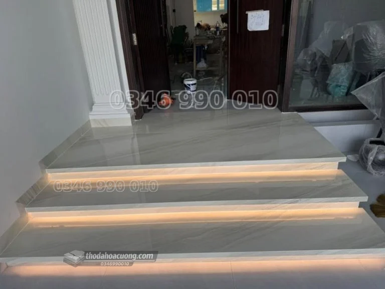 Bậc Cấp Đá Nung Kết Volakas cao cấp