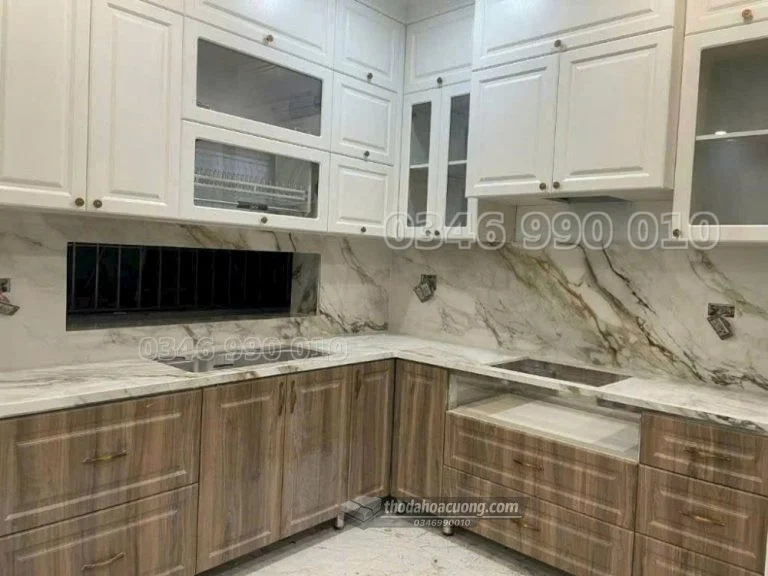 Bếp Đá Nung Kết Khổ Nhỏ Macchia cao cấp